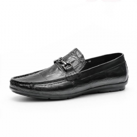 Ανδρικά Loafers Chic Croctex Leather Slip-on Derby