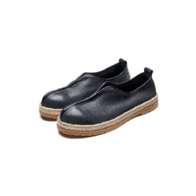 Ανδρικά Loafers Chic Από Δέρμα Αγελάδας Slip-on