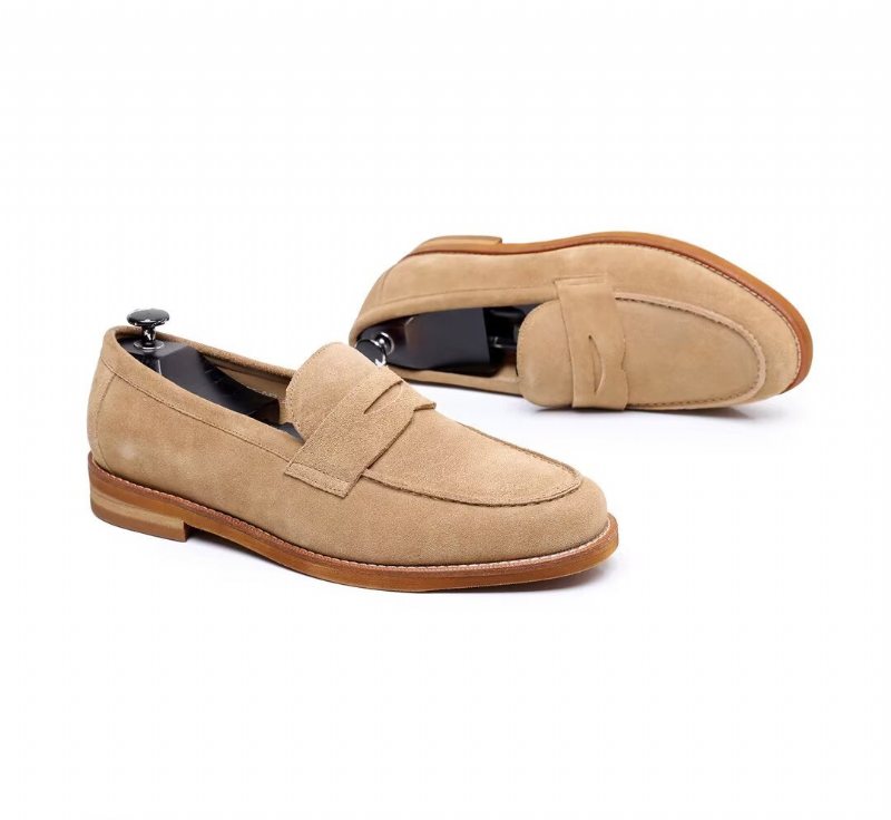 Ανδρικά Loafers Classic Δερμάτινα - Μπλε