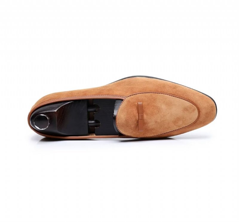 Ανδρικά Loafers Cow Leather - Καμήλα