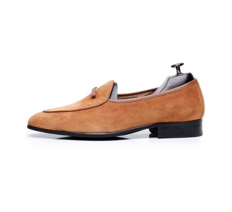 Ανδρικά Loafers Cow Leather - Καμήλα