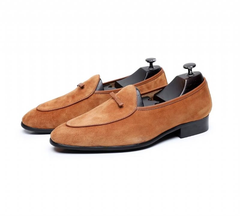 Ανδρικά Loafers Cow Leather - Καμήλα