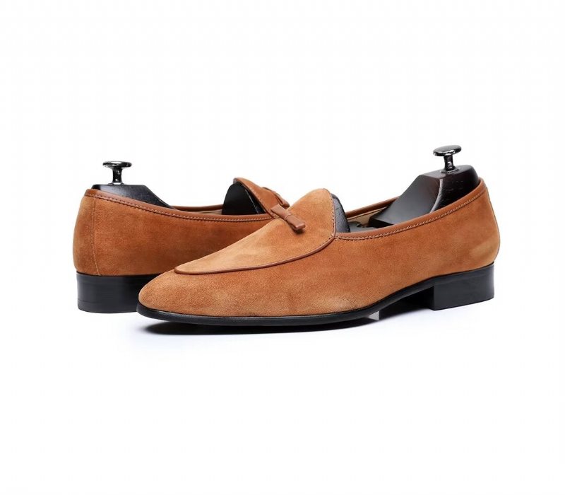 Ανδρικά Loafers Cow Leather - Καμήλα