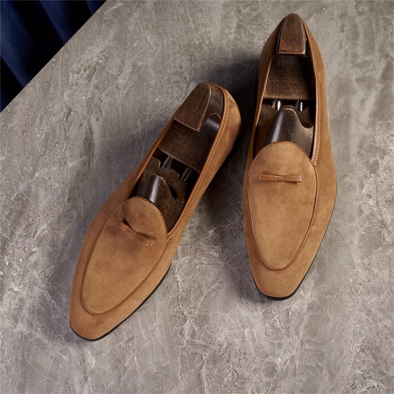 Ανδρικά Loafers Cow Leather - Καμήλα