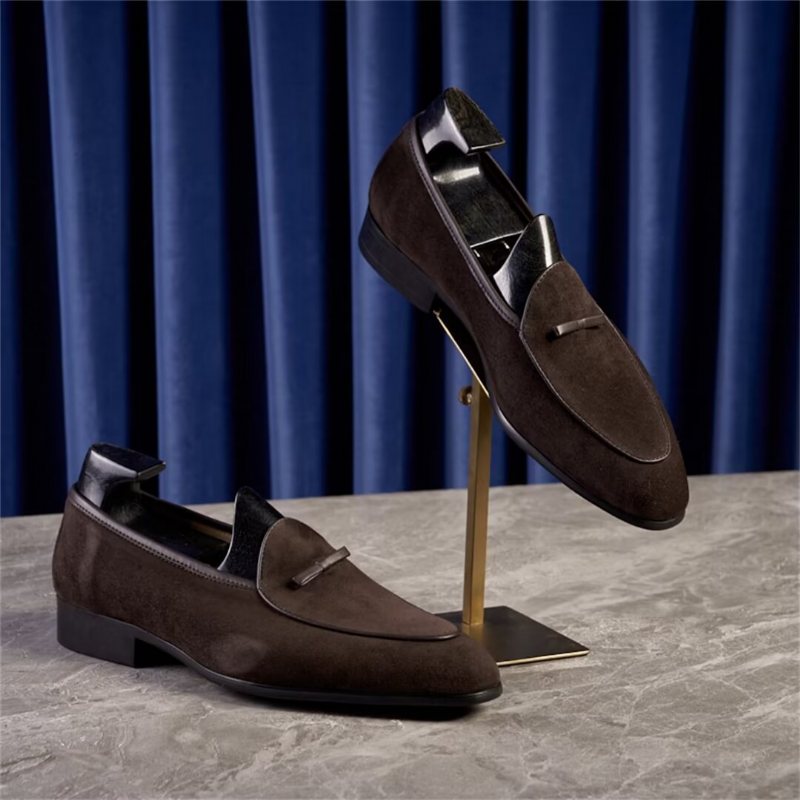 Ανδρικά Loafers Cow Leather - Καμήλα