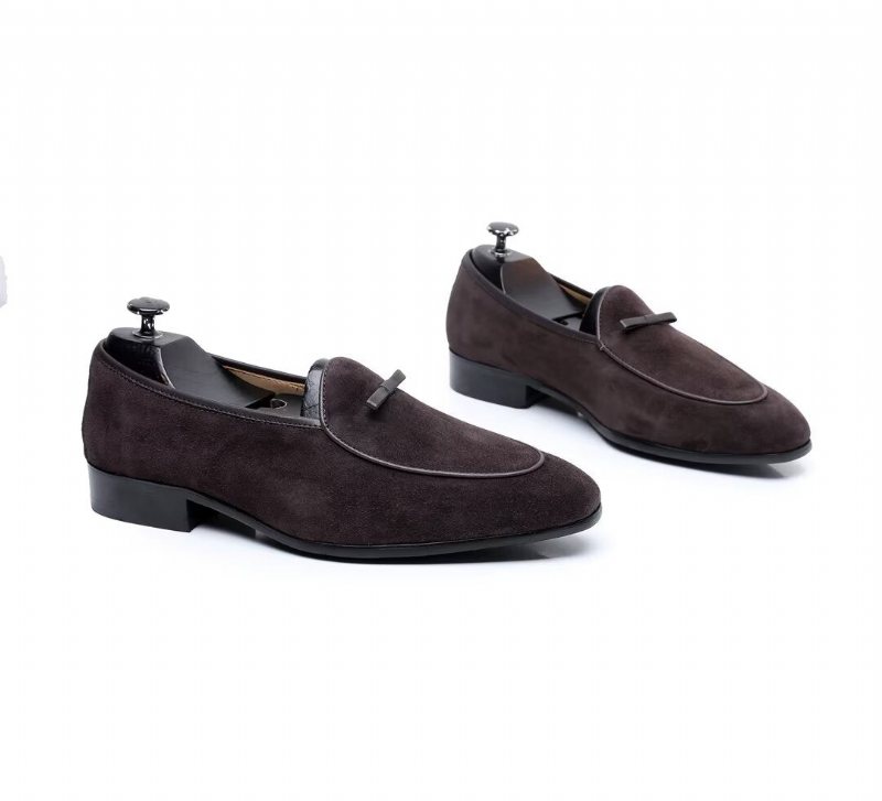 Ανδρικά Loafers Cow Leather - Καμήλα