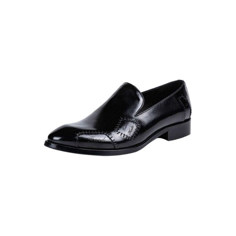 Ανδρικά Loafers Exotic Boss Leather Slip-on Brogue