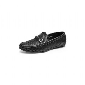 Ανδρικά Loafers Exotic Metal Toe Slip On