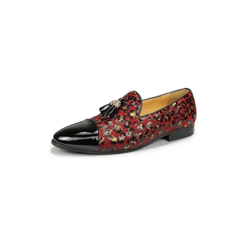 Ανδρικά Loafers Exotic Metal Toe Slip-on