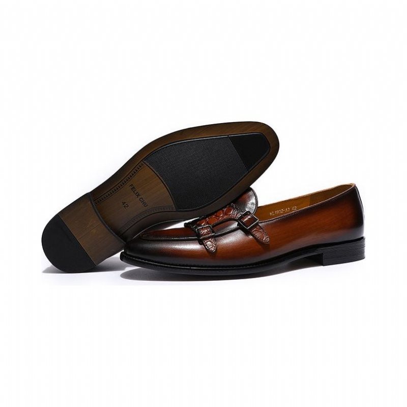 Ανδρικά Loafers Exotic Slip-on - Καφές