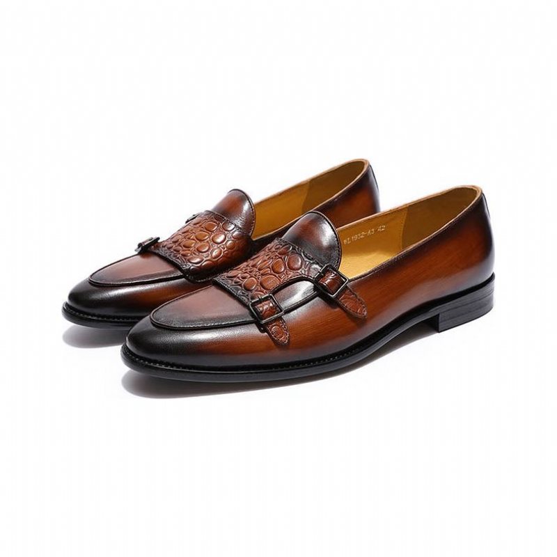 Ανδρικά Loafers Exotic Slip-on - Καφές