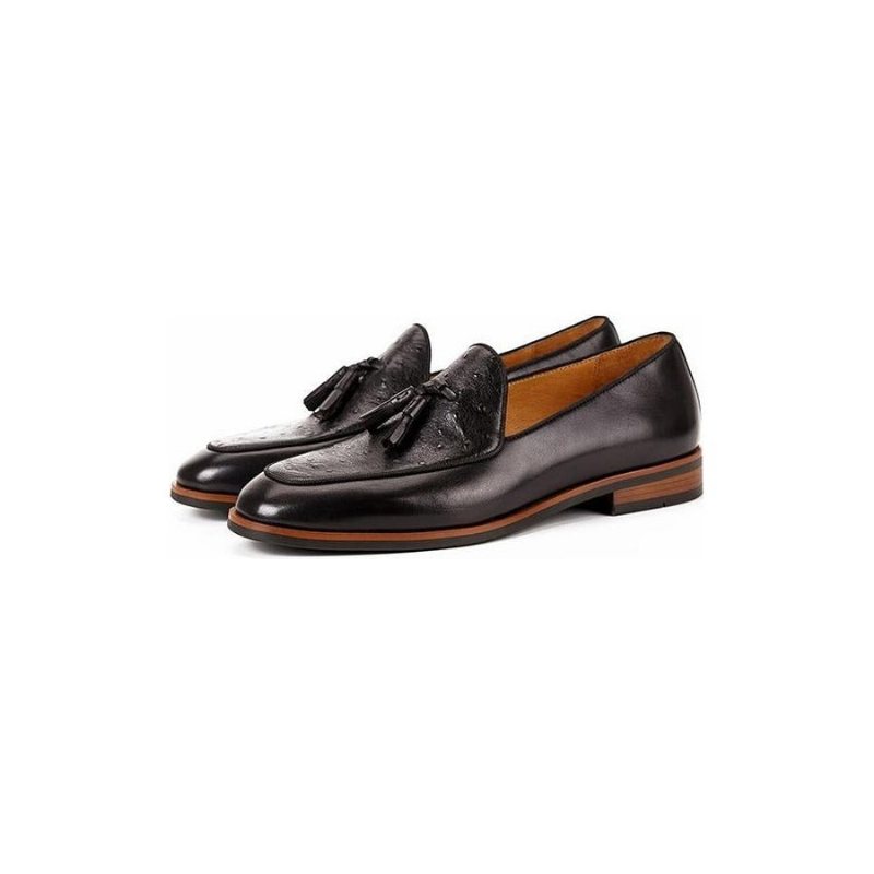 Ανδρικά Loafers Exotic Slip-on - Μαύρο 