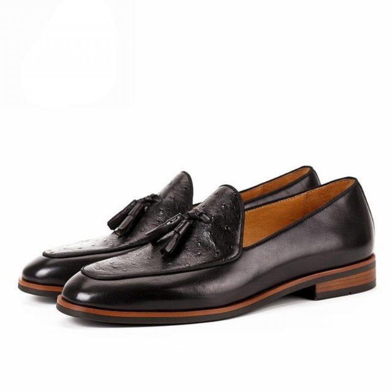 Ανδρικά Loafers Exotic Slip-on - Μαύρο 