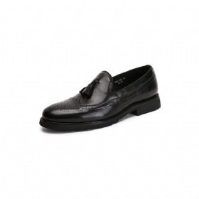 Ανδρικά Loafers Exotic Slip-on Μπρογκ Παπούτσια