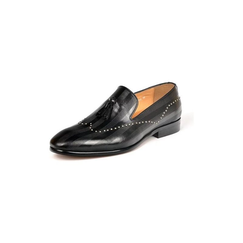 Ανδρικά Loafers Exotic Tassel - Μαύρος