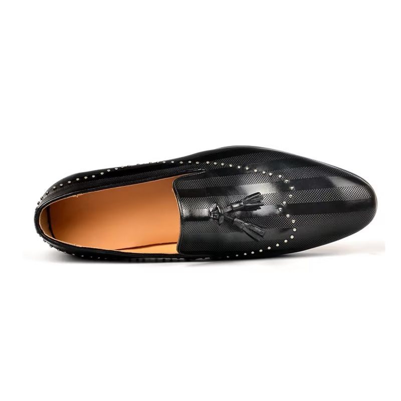 Ανδρικά Loafers Exotic Tassel - Μαύρος