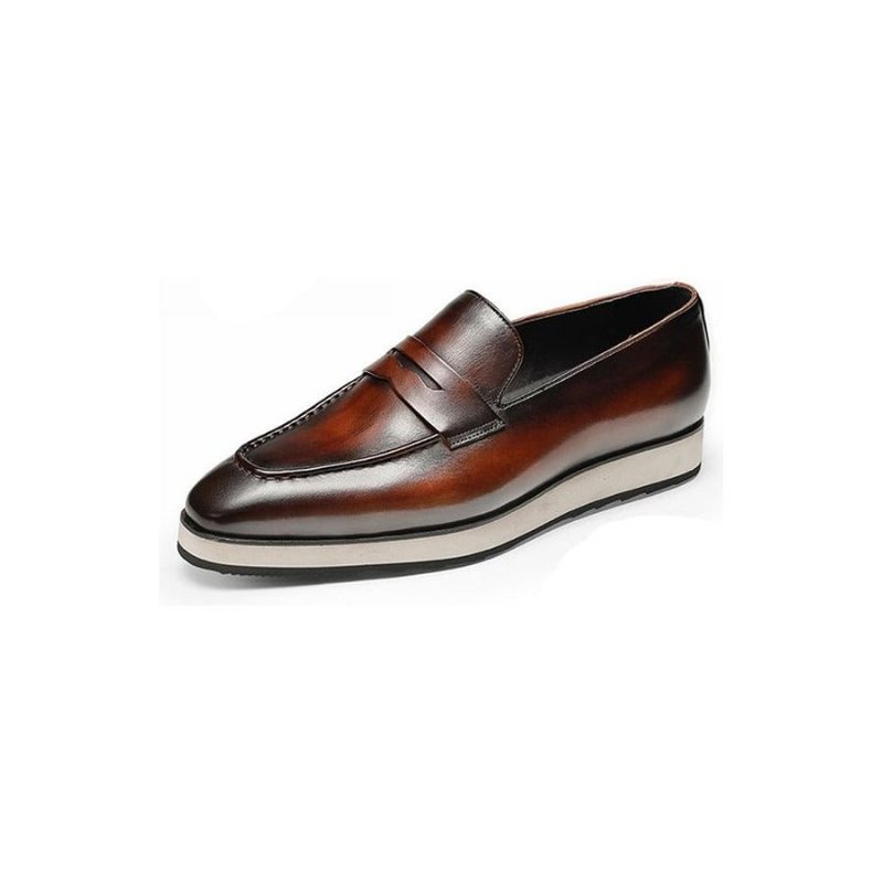 Ανδρικά Loafers Exotic Toe Slip-on Brogues