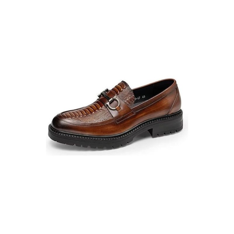 Ανδρικά Loafers Exquisite Slip-on - Καφές