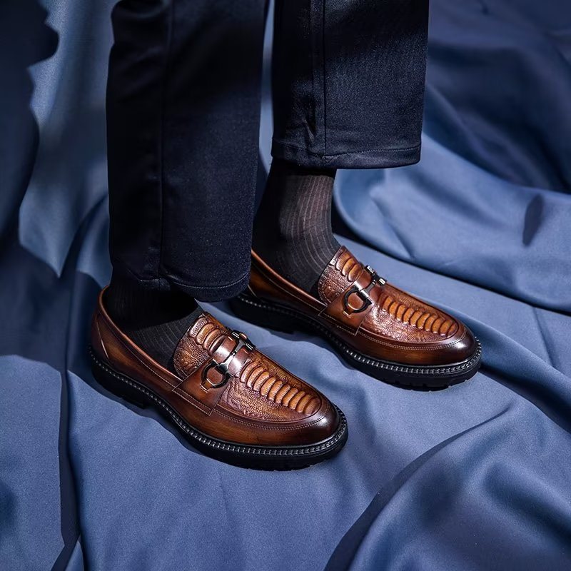 Ανδρικά Loafers Exquisite Slip-on - Καφές