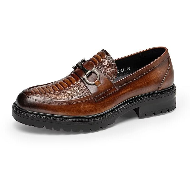 Ανδρικά Loafers Exquisite Slip-on - Καφές