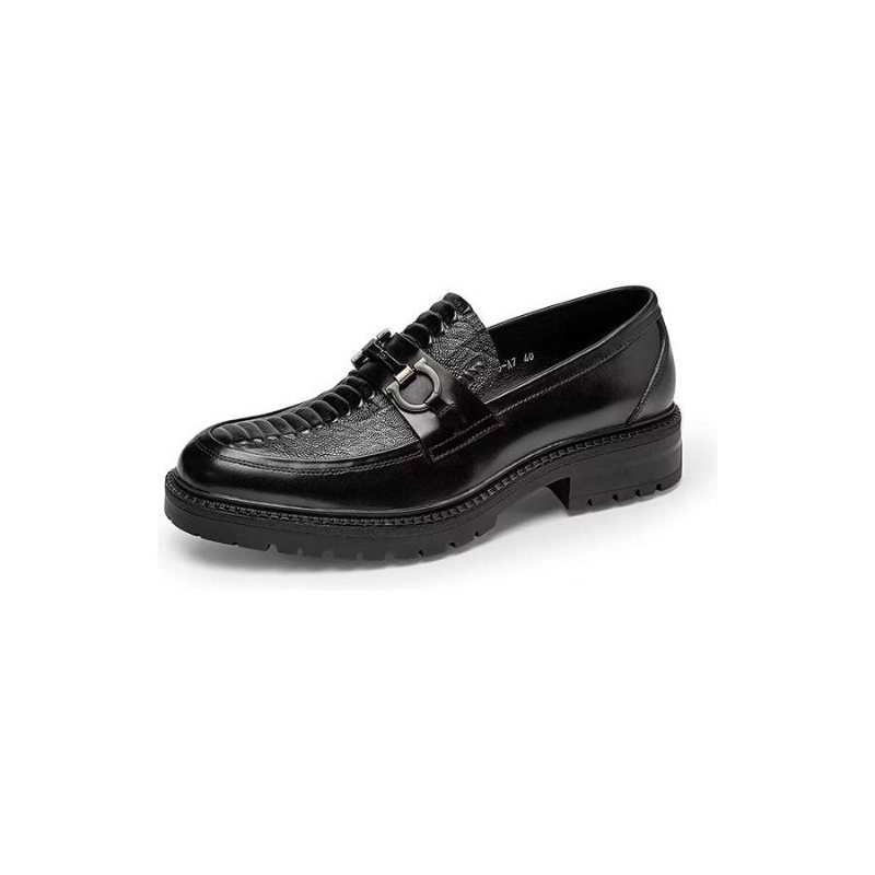 Ανδρικά Loafers Exquisite Slip-on - Μαύρο 