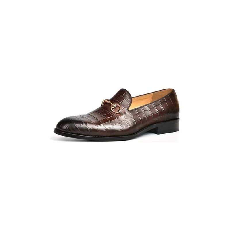 Ανδρικά Loafers Hazel Πολυτέλεια Elegant Slip-on - Καφές