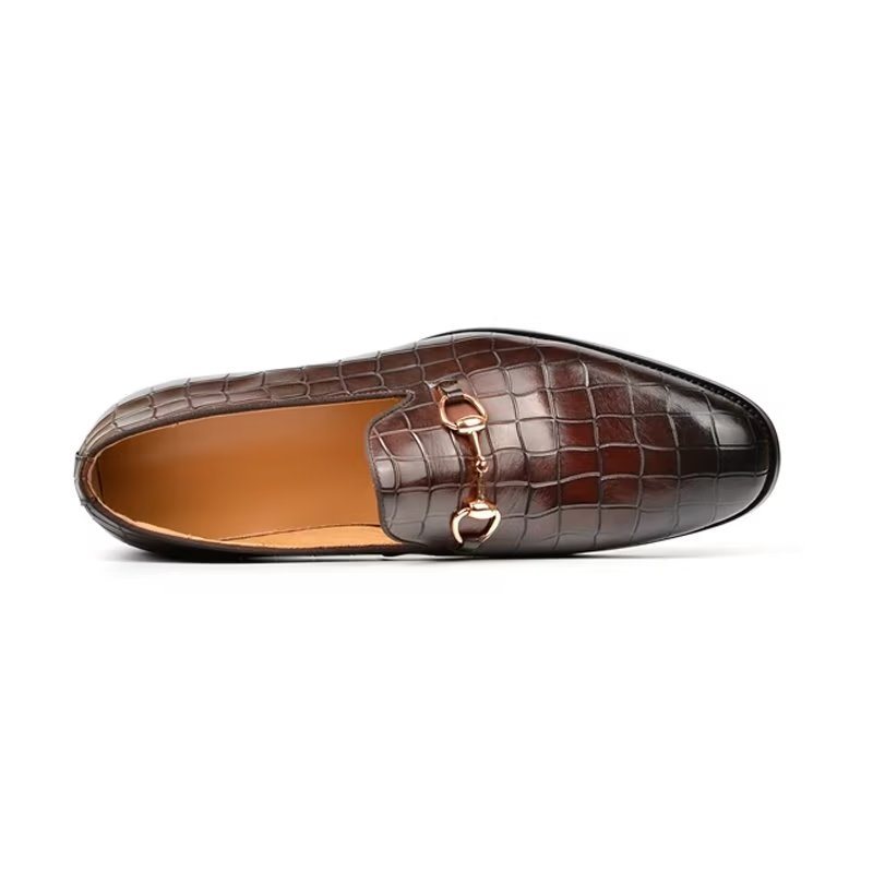 Ανδρικά Loafers Hazel Πολυτέλεια Elegant Slip-on - Καφές