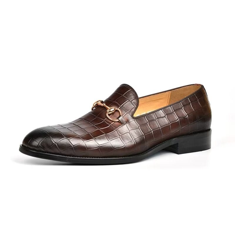 Ανδρικά Loafers Hazel Πολυτέλεια Elegant Slip-on - Καφές