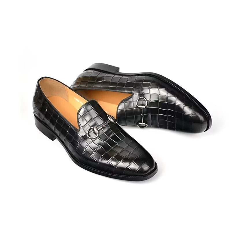 Ανδρικά Loafers Hazel Πολυτέλεια Elegant Slip-on - Μαύρο