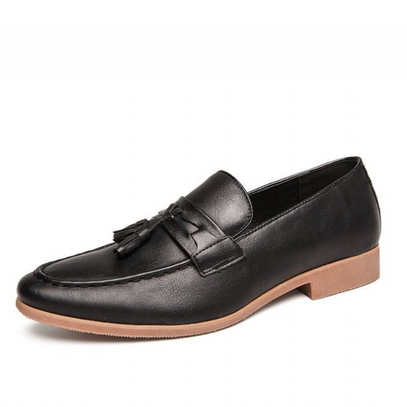 Ανδρικά Loafers Lavish Croctassel Exotic Oxford - Μαύρο 1