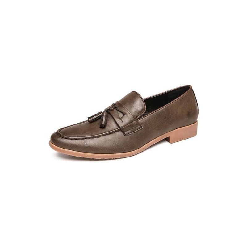 Ανδρικά Loafers Lavish Croctassel Exotic Oxford - Καφέ 1