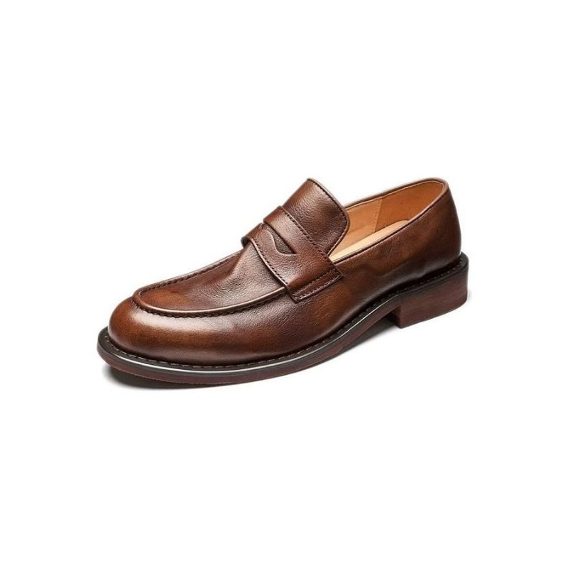 Ανδρικά Loafers Modish Slip On Penny - Καφές