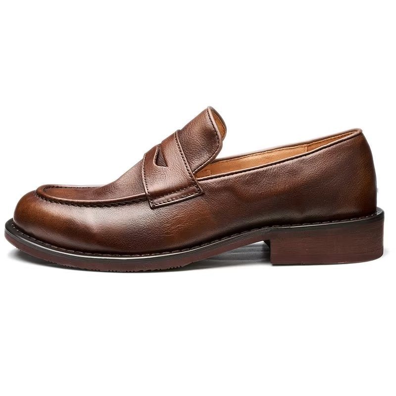 Ανδρικά Loafers Modish Slip On Penny - Καφές