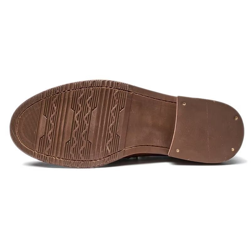 Ανδρικά Loafers Modish Slip On Penny - Καφές