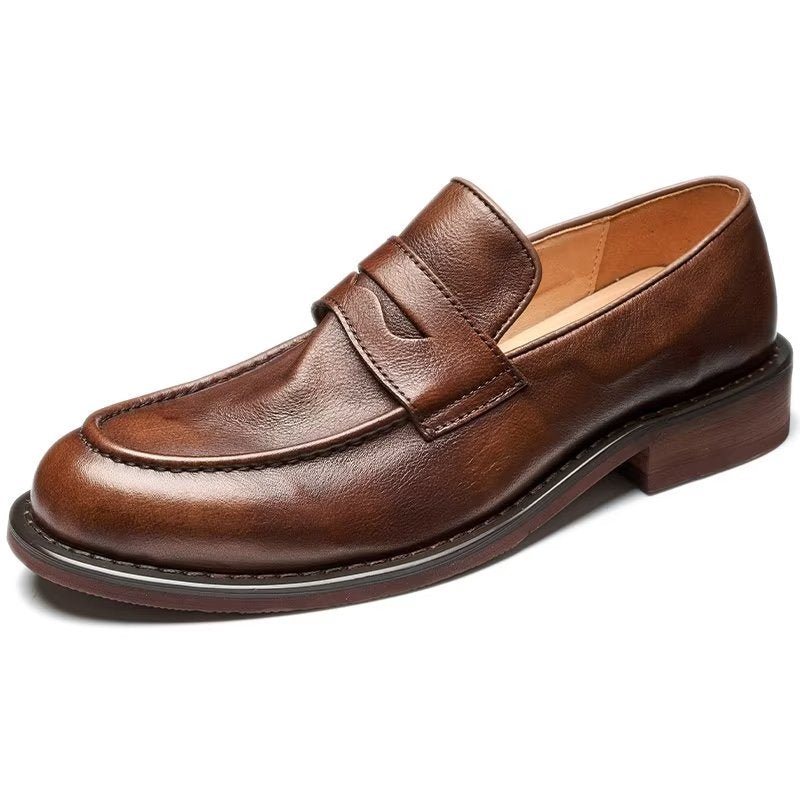 Ανδρικά Loafers Modish Slip On Penny - Καφές