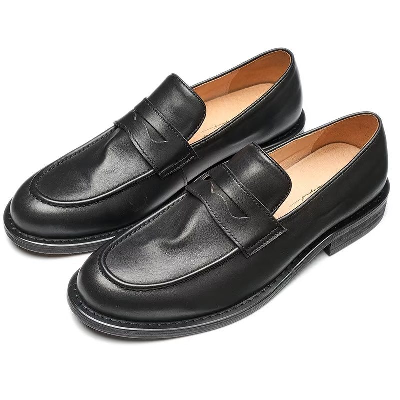 Ανδρικά Loafers Modish Slip On Penny - Μαύρο