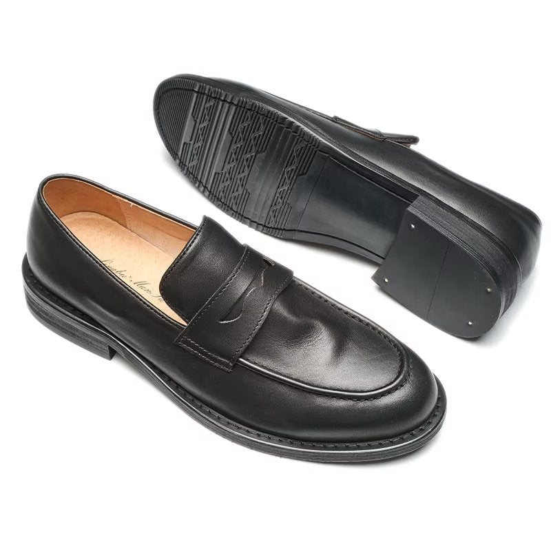 Ανδρικά Loafers Modish Slip On Penny - Μαύρο