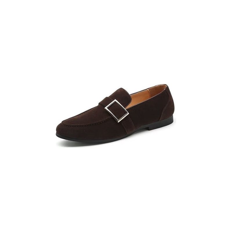 Ανδρικά Loafers Modish Ανάγλυφα Slip-on - Καφέ