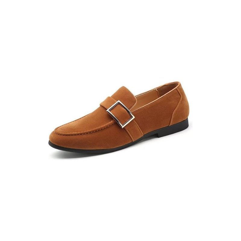 Ανδρικά Loafers Modish Ανάγλυφα Slip-on - Καφέ