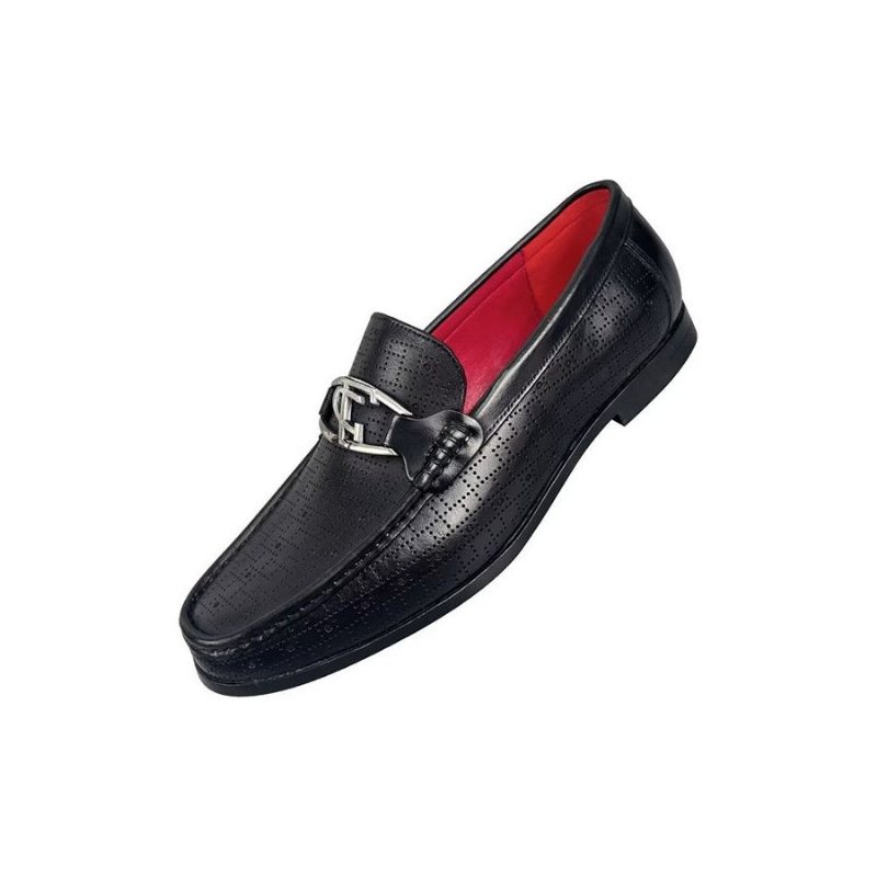 Ανδρικά Loafers Modish Από Γνήσιο Δέρμα Slip On