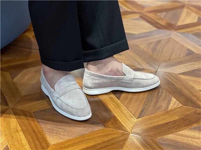 Ανδρικά Loafers Premium Δερμάτινα - Καφές