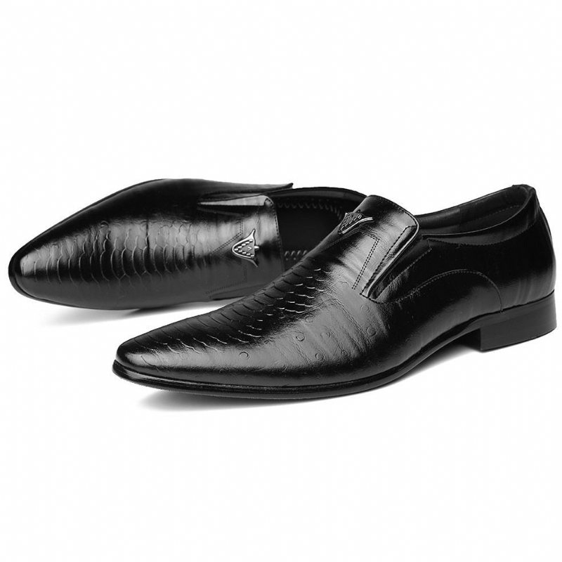 Ανδρικά Loafers Slip-on - Μαύρο