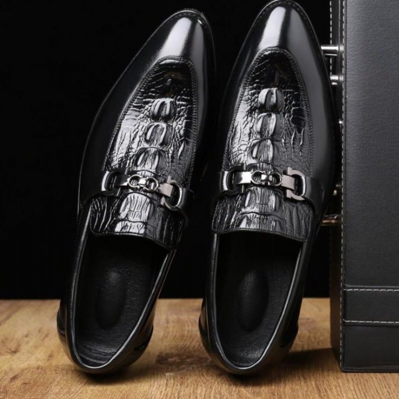 Ανδρικά Loafers Slip-on - Μαύρο