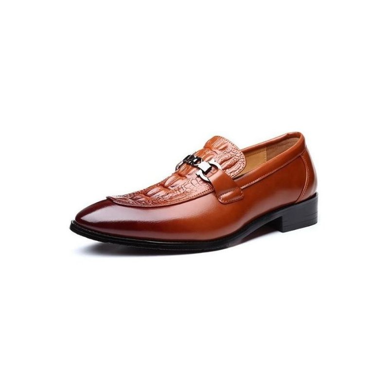 Ανδρικά Loafers Slip-on - Καφέ