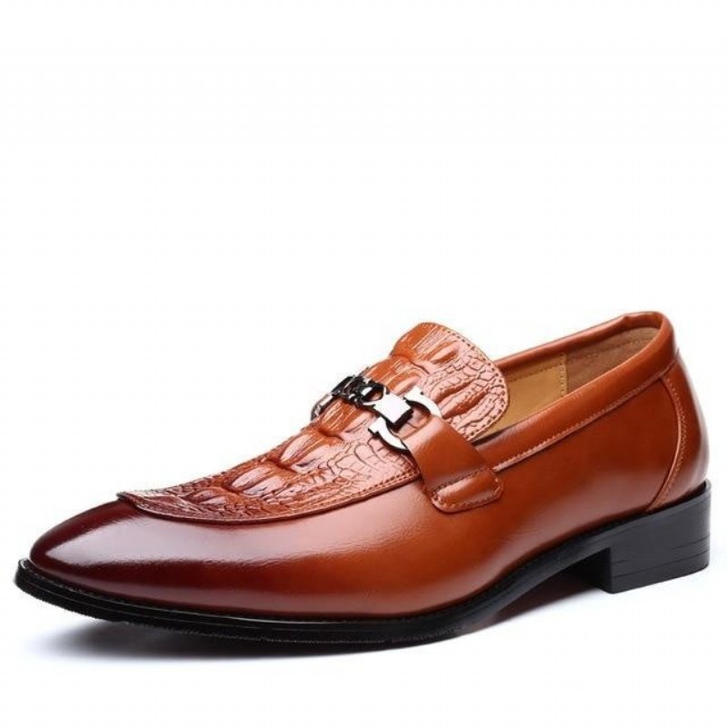 Ανδρικά Loafers Slip-on - Καφέ