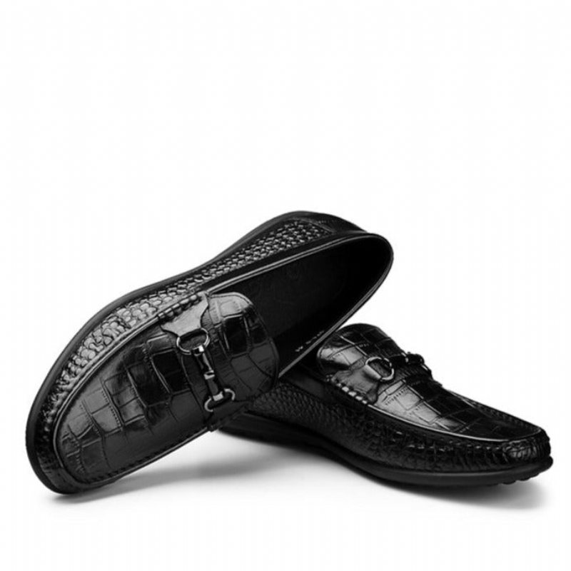 Ανδρικά Loafers Slip-on Αναπνεύσιμα Casual - Μαύρο