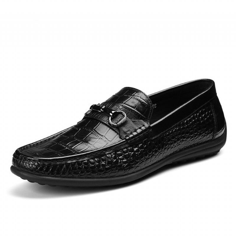 Ανδρικά Loafers Slip-on Αναπνεύσιμα Casual - Μαύρο