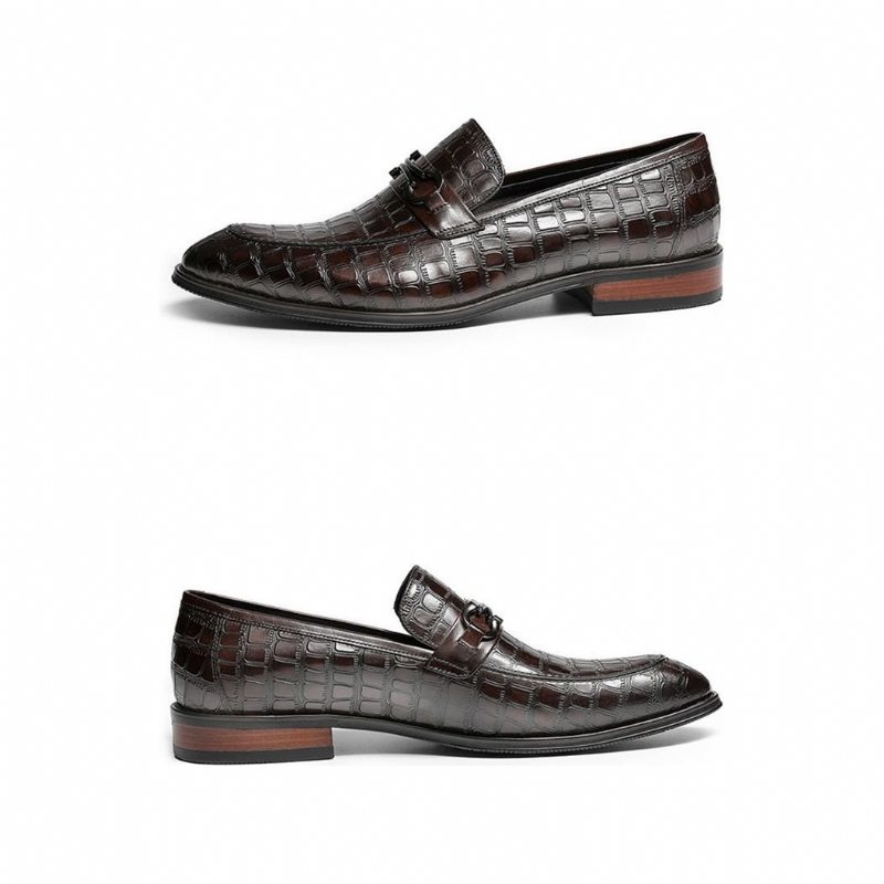 Ανδρικά Loafers Slip-on Φόρεμα - Καφές