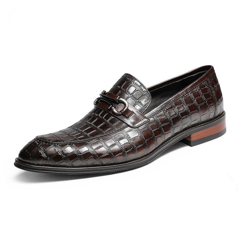 Ανδρικά Loafers Slip-on Φόρεμα - Καφές