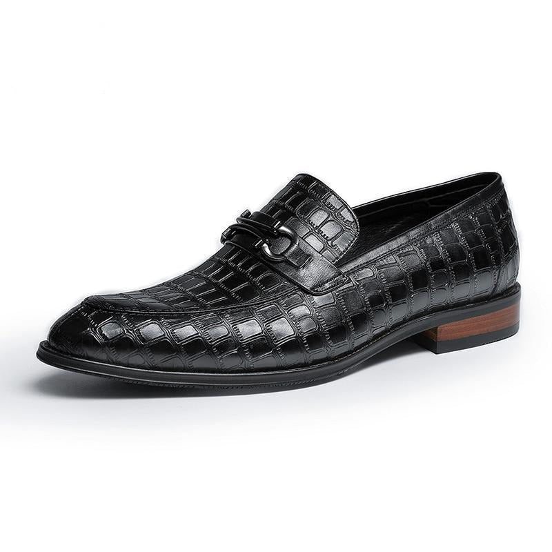 Ανδρικά Loafers Slip-on Φόρεμα - Μαύρο